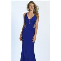 Royal Fitted Long Gown by Dave and Johnny - Color Your Classy Wardrobe
