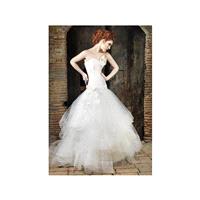 Vestido de novia de Jordi Dalmau Modelo Talio - 2014 Princesa Palabra de honor Vestido - Tienda nupc