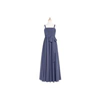 Stormy Azazie Ellie JBD - Chiffon Floor Length Straight Back Zip Dress - Charming Bridesmaids Store