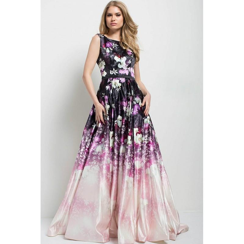My Stuff, Jovani - Long Printed Dress 42798 - Designer Party Dress & Formal Gown
