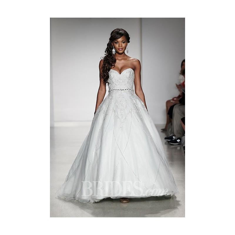 My Stuff, Alfred Angelo - Fall 2015 - Tiana Strapless Ball Gown with a Sweetheart Neckline and Bodic