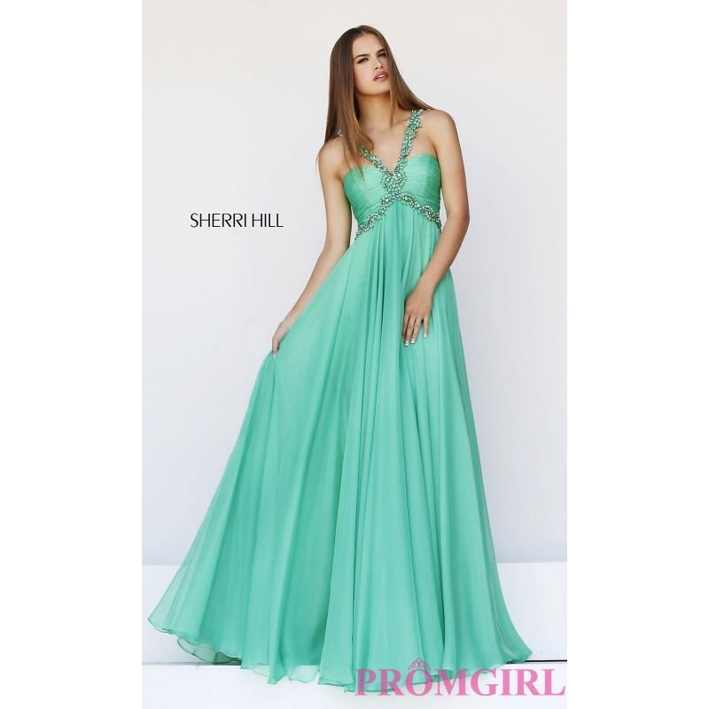 My Stuff, Floor Length Sherri Hill Dress - Brand Prom Dresses|Beaded Evening Dresses|Unique Dresses