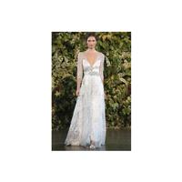 Claire Pettibone Wedding Dress Spring 2015 Evangeline - Metallic V-Neck Spring 2015 Claire Pettibone