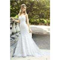 Style D8127 by Val Stefani - Sweetheart Sleeveless Floor length Mermaid LaceTulle Dress - 2018 Uniqu