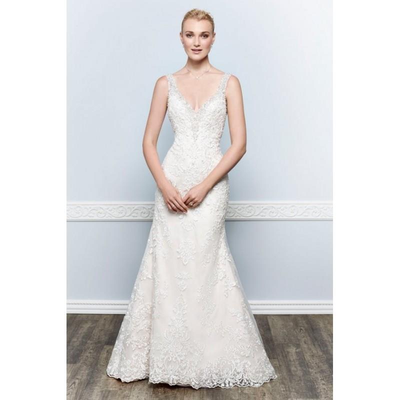 My Stuff, Style 1658 by Kenneth Winston - Sleeveless V-neck LaceOrganza Floor length Mermaid Semi-Ca