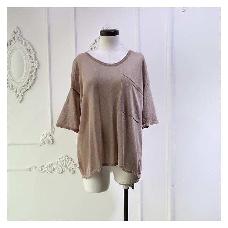 My Stuff, Must-have Casual Vogue Scoop Neck Short Sleeves T-shirt Top - Discount Fashion in beenono