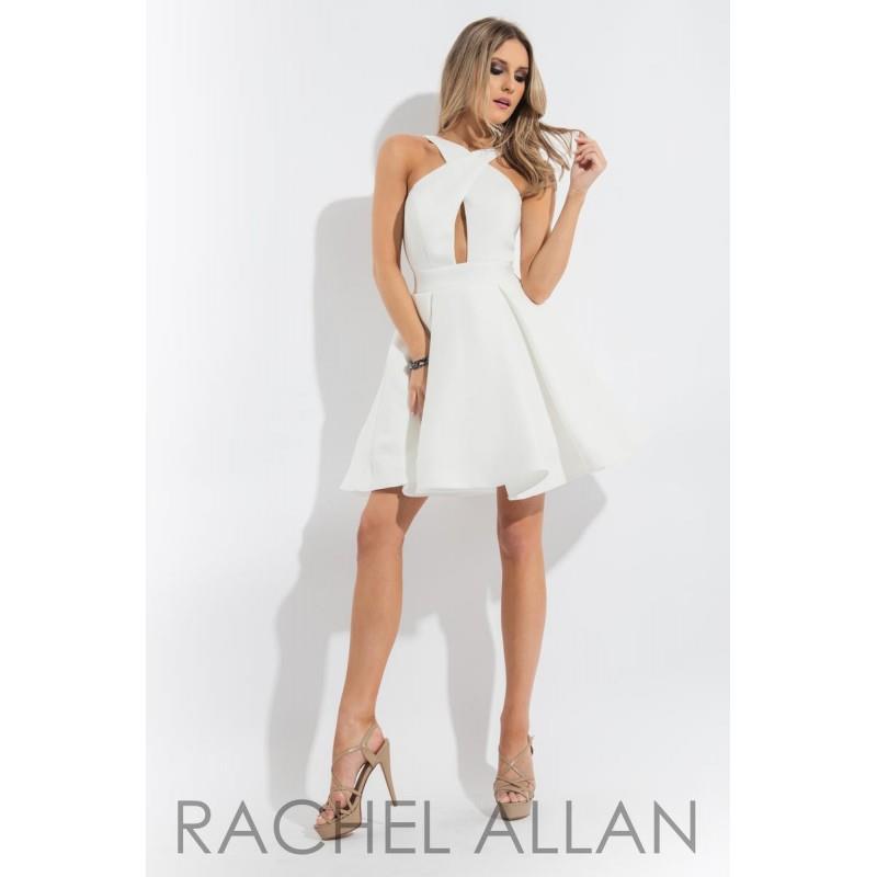My Stuff, White Rachel Allan Shorts 4183 Rachel ALLAN Short Prom - Rich Your Wedding Day