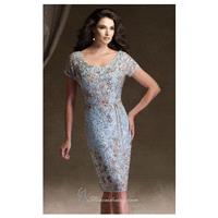 Silk Chiffon Dress by Ivonne D Exclusively for Mon Cheri 113D10 - Bonny Evening Dresses Online