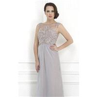 Embellished Chiffon Evening Gown by Morrell Maxie 14657 - Bonny Evening Dresses Online