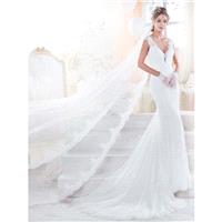 COAB18256 (Colet) 2018 COAB18256 Sirena En V Largo Sin mangas - Vestidos de novia 2018 | Vestidos de