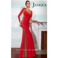 Janique W985 - Charming Wedding Party Dresses|Unique Celebrity Dresses|Gowns for Bridesmaids for 201