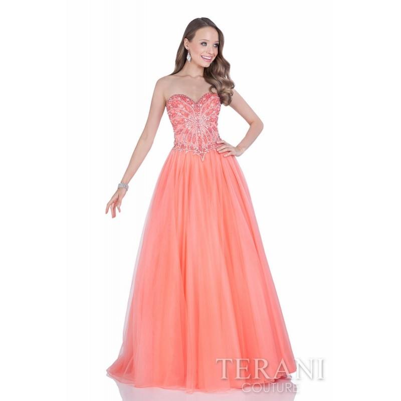 My Stuff, Terani Prom 1611P1102 - Branded Bridal Gowns|Designer Wedding Dresses|Little Flower Dresse