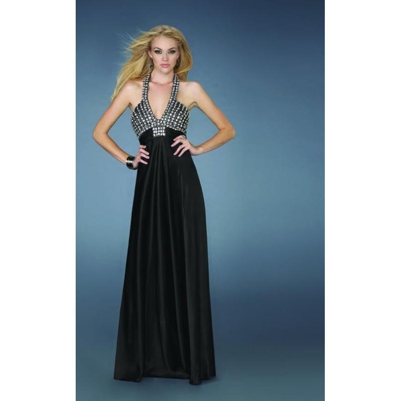 My Stuff, GiGi - 13870 Sparkling Halter Style Evening Dress - Designer Party Dress & Formal Gown