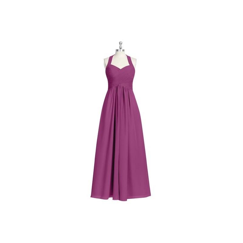 Moposa Wedding Planning Ideas. Orchid Azazie Savannah Bow Tie Back Floor Length Chiffon Halter Dress Simple Bridesmaid Dresses
