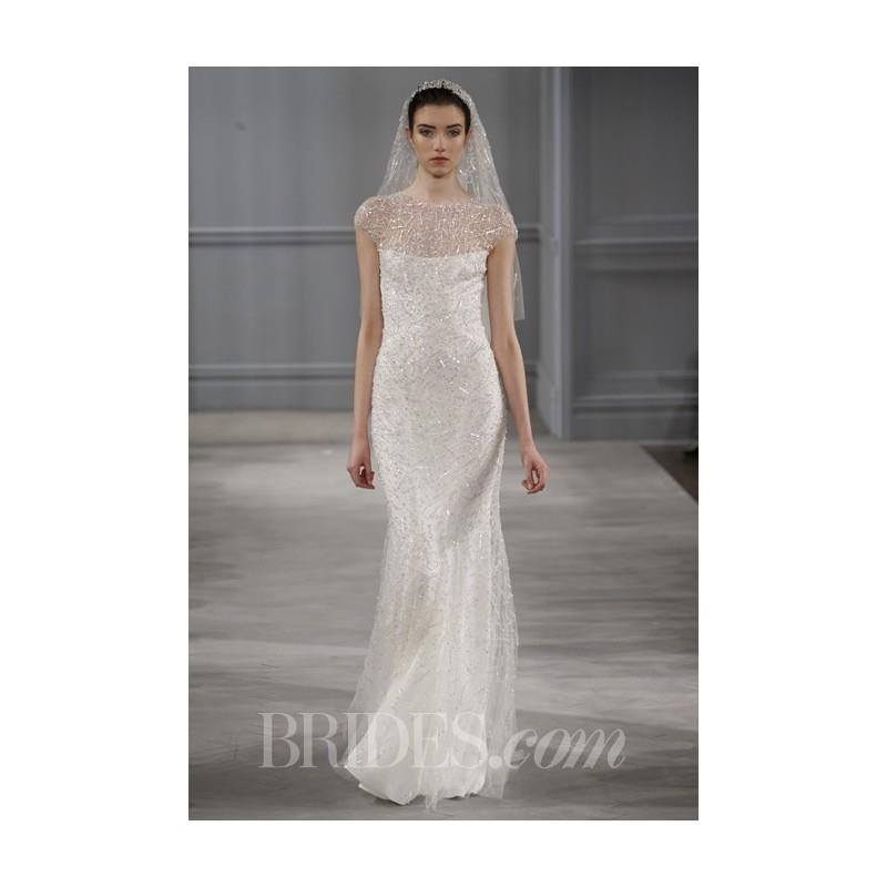 My Stuff, Monique Lhuillier - Spring 2014 - Stunning Cheap Wedding Dresses|Prom Dresses On sale|Vari