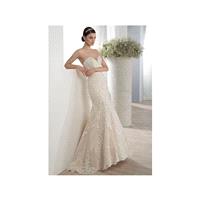 Vestido de novia de Demetrios Modelo 587 - 2016 Sirena Palabra de honor Vestido - Tienda nupcial con