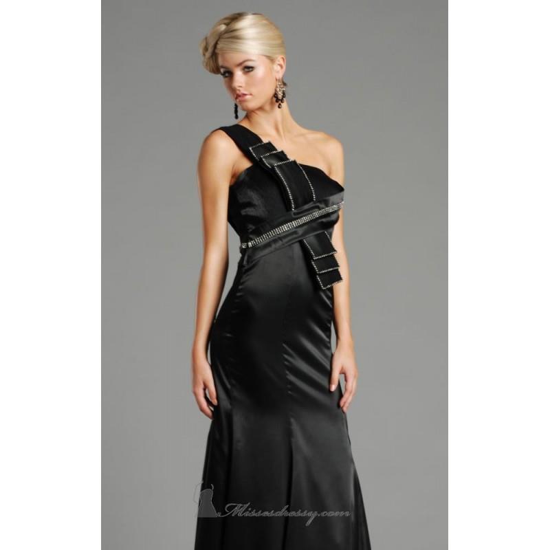 My Stuff, Elegant Single Shoulder Evening Gown Dress by Jolene 12123 - Bonny Evening Dresses Online
