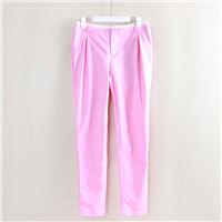 Vogue Slimming Column Mid Rise White Skinny Jean Casual Trouser - Lafannie Fashion Shop
