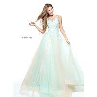Sherri Hill 51051 Prom Dress - High Neck, Square, Sweetheart Long A Line Prom Sherri Hill Dress - 20
