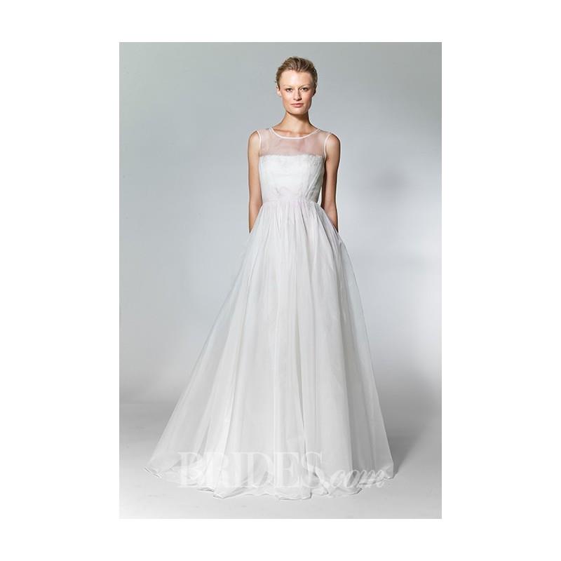 My Stuff, Leanne Marshall - Fall 2015 - Margeaux Sleeveless Scoop Neck Ball Gown Wedding Dress - Stu