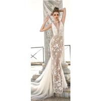 Dany Mizrachi 2018 DM062/17-F/W Chapel Train Sleeveless Sexy Bridal Dress Chapel Train Sleeveless Se