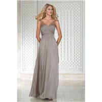 Style L174002 by Jasmine Belsoie - Chiffon Floor Straps  V-Neck Column Jasmine Belsoie - Bridesmaid