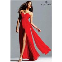 Faviana 6428 - Branded Bridal Gowns|Designer Wedding Dresses|Little Flower Dresses