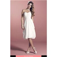 Lilly - 08 - 3243 - CR Diamonds 2014 Below knee Sweetheart Empire Sleeveless No - Formal Bridesmaid