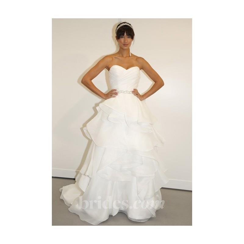 My Stuff, Lis Simon - Spring 2013 - Erista Strapless A-Line Wedding Dress with Ruched Sweetheart Bod