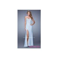 LF-21295 - Strapless Sweetheart Lace Prom Dress - Bonny Evening Dresses Online
