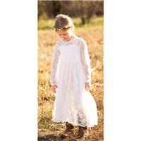 The Ellie Kate Lace Dress available in White and Ivory - Hand-made Beautiful Dresses|Unique Design C