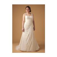 Dina Davos for Kleinfeld - Style 7852W Plus-Size Wedding Dress - Stunning Cheap Wedding Dresses|Prom