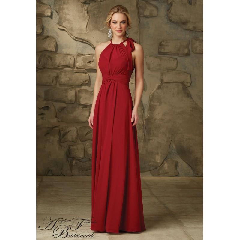 My Stuff, Morilee 20463 Halter Chiffon Bridesmaid Dress - Crazy Sale Bridal Dresses|Special Wedding