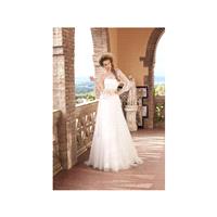 Vestido de novia de Inmaculada Garcia Modelo 5953 - 2015 Evasé Con mangas Vestido - Tienda nupcial c