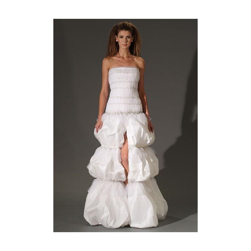 My Stuff, Wedding Dress Trend: High Slits - Douglas Hannant - Stunning Cheap Wedding Dresses|Prom Dr
