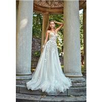 Galia Lahav Fall/Winter 2017 Gia Tulle Beading Aline Chapel Train Sweetheart Sleeveless Ivory Sweet