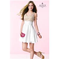 Alyce Paris Homecoming 3639 - Branded Bridal Gowns|Designer Wedding Dresses|Little Flower Dresses