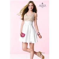 Alyce Paris Homecoming 3639 - Branded Bridal Gowns|Designer Wedding Dresses|Little Flower Dresses