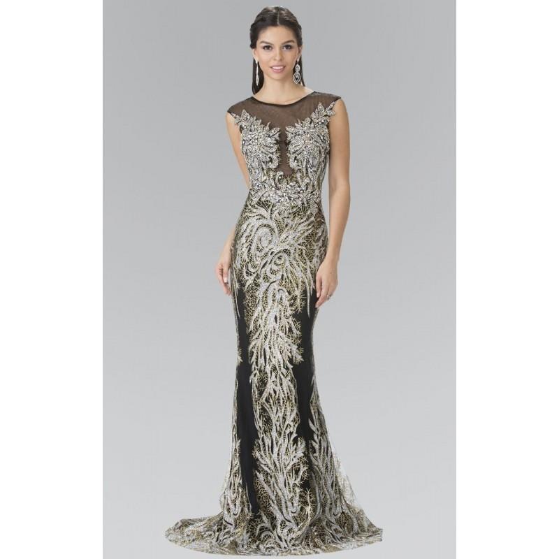My Stuff, Elizabeth K - Sleeveless Beaded Long Dress GL2336 - Designer Party Dress & Formal Gown