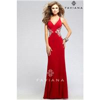 Faviana 7756 - Branded Bridal Gowns|Designer Wedding Dresses|Little Flower Dresses