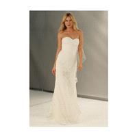 Wtoo - Fall 2012 - Emerson Strapless Lace and Net Sheath Wedding Dress with a Sweetheart Neckline -