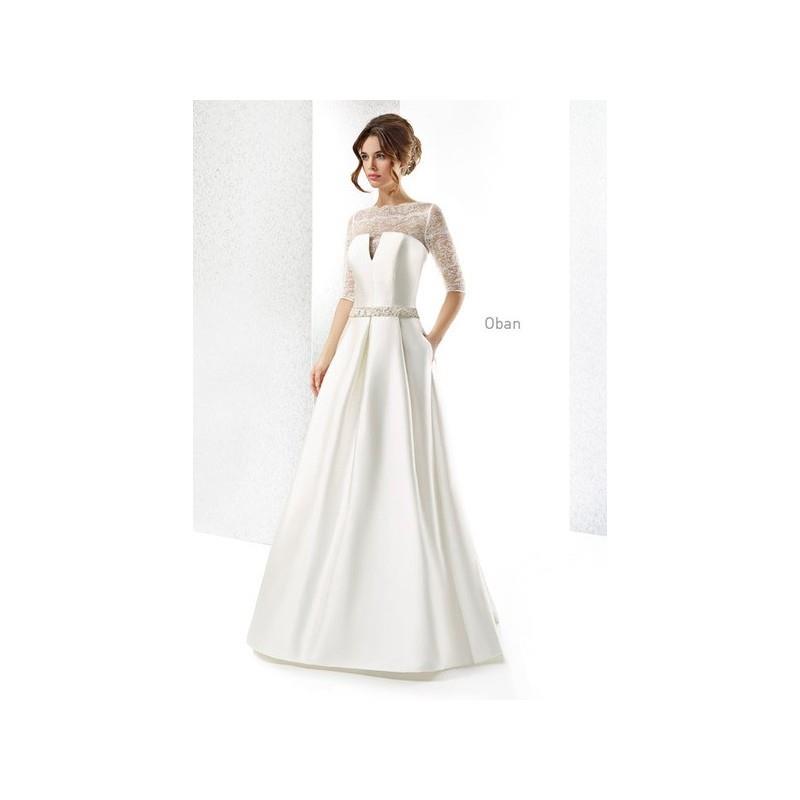 My Stuff, Vestido de novia de Cabotine Modelo Oban - 2015 Evasé Con mangas Vestido - Tienda nupcial