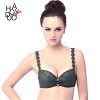 Vogue Sexy Lift Up One Color Spring Lace Buttons Bra - Bonny YZOZO Boutique Store