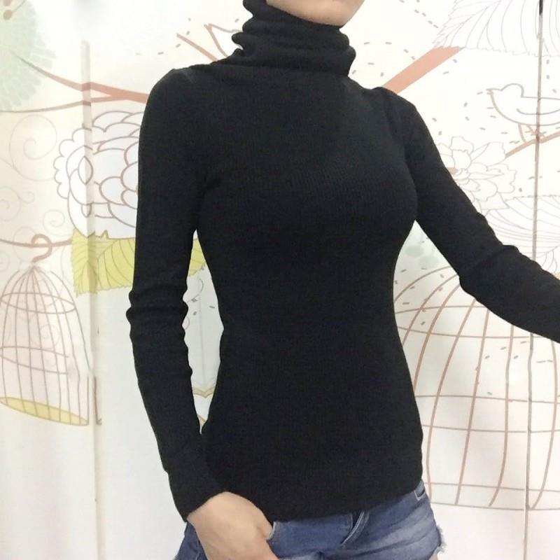 My Stuff, Slimming High Neck Winter Sweater - Lafannie Fashion Shop