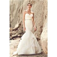 Mikaella Spring/Summer 2017 2111 Mermaid Chapel Train Ivory Sweetheart Sweet Sleeveless with Sash Tu