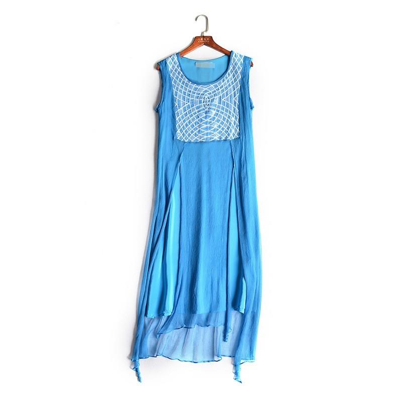 My Stuff, Split Ruffle Slimming Sequined Delicate Vest Dress - Lafannie Fashion Shop