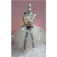 Hydrangea Flowergirl Dress - Hand-made Beautiful Dresses|Unique Design Clothing