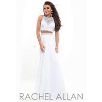 White Rachel Allan Prom 6889 Rachel ALLAN Long Prom - Rich Your Wedding Day