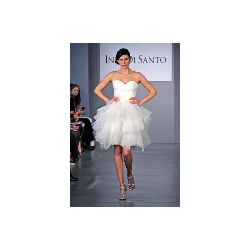 wedding, Ines di Santo SP14 Dress 15 - A-Line Sweetheart Spring 2014 Ines di Santo White Mini - Roli