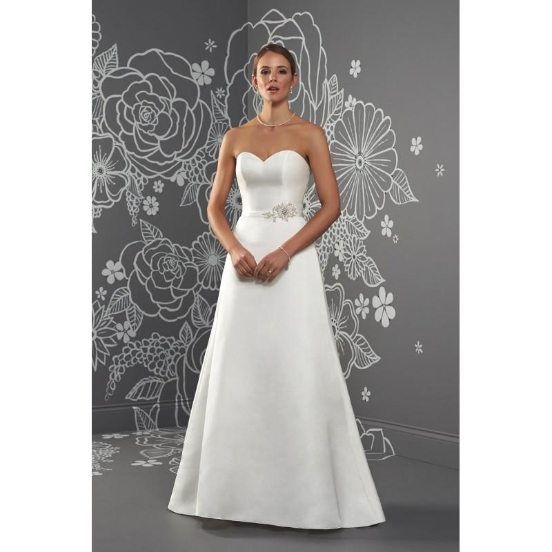 My Stuff, Kayleigh by Romantica of Devon - Satin Floor Sweetheart  Strapless A-Line Wedding Dresses